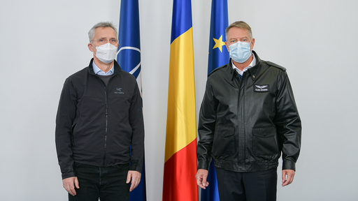 Klaus Iohannis: România este foarte bine apărată şi are toate garanţiile de securitate. Niciun român nu trebuie să se teamă / Jens Stoltenberg: NATO e o alianţă defensivă. Rusia este agresorul