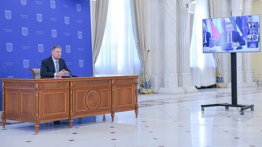 UPDATE - Klaus Iohannis, la reuniunea extraordinară a Formatului Bucureşti 9 (B9): Am cerut îmbunătăţirea coerentă şi unitară a posturii de descurajare şi apărare pe Flancul Estic, în special la Marea Neagră
