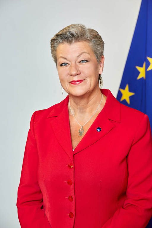 Comisarul european pentru afaceri interne, în vizită în România/ Ylva Johansson se va întâlni cu Iohannis, Ciucă şi Bode şi va merge în tabăra de la PTF Siret