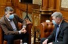 Marcel Ciolacu, după întâlnirea cu Victor Chirilă, Ambasadorul Republicii Moldova la Bucureşti: I-am transmis poziţia noastră fermă în susţinerea aderării la Uniunea Europeană a Republicii Moldova, alături de Ucraina şi Georgia