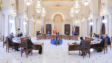 Klaus Iohannis, în deschiderea trilateralei România-Polonia-Turcia: Parcurgem cea mai gravă criză de după cel de-al Doilea Război Mondial / România va continua să acorde asistenţă multidimensională Kievului în aceste momente dificile - VIDEO