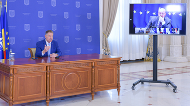 Klaus Iohannis, la reuniunea de coordonare în format videoconferinţă cu Preşedintele Consiliului European: Situaţia preţurilor la energie rămâne un subiect prioritar, din perspectiva impactului asupra populaţiei, e nevoie de soluţii la nivel european