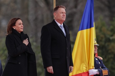 Harris: Un atac împotriva unei ţări NATO este un atac împotriva tututor/ Iohannis: Nu avem date care să indice că România ar fi ţintită printr-o agresiune - VIDEO
