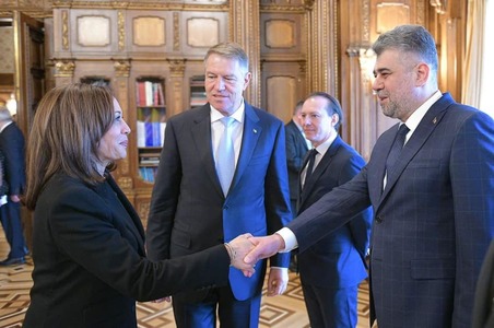 Marcel Ciolacu, după întâlnirea cu vicepreşedintele american: România se află acum în prima linie a democraţiei occidentale şi contăm pe sprijinul Statelor Unite ale Americii pentru a o apăra împreună 