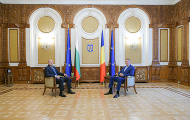 Preşedintele Iohannis a discutat cu omologul bulgar despre aderarea la Schengen: Ar contribui în mod esenţial la consolidarea Pieţei Unice şi la întărirea rezilienţei UE