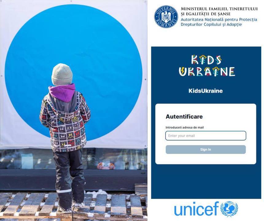 Gabriela Firea: KidsUkraine – platformă online pentru gestionarea, în timp real, a situaţiei copiilor ucraineni care intră în România 