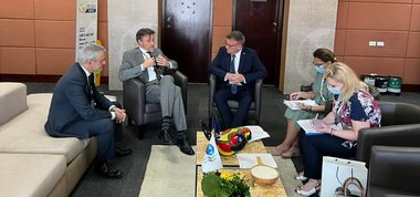 Budăi, discuţii cu oficiali ai Organizaţiei pentru Cooperare şi Dezvoltare Economică: Am cerut deschidere, dialog şi consiliere în vederea urgentării demersurilor de aderare a României la OECD