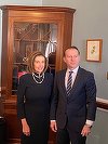 Florin Cîţu a discutat cu Nancy Pelosi despre rolul României în cadrul NATO
