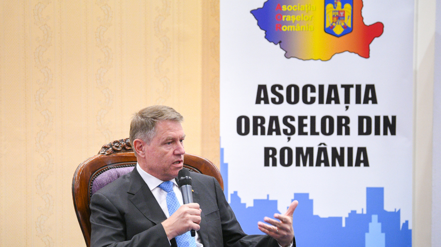 Preşedintele Klaus Iohannis, mesaj la Adunarea Generală a Oraşelor: Descentralizarea rămâne una dintre priorităţile cheie ale administraţiei publice din România, un demers care, din păcate, nu a avansat atât de mult în ultimii ani