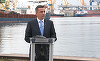 Grindeanu a anunţat că 350 de vagoane mai sunt blocate în Portul Constanţa din cele 700 câte erau acum trei săptâmâni /  35 de linii de cale ferată vor fi reabilitate în perioada următoare  