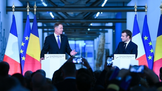 Klaus Iohannis, după realegerea lui Emmanuel Macron ca preşedinte al Franţei: Mă bucur să lucrăm în continuare pentru consolidarea Parteneriatului Strategic bilateral şi pentru construirea unei Europe puternice