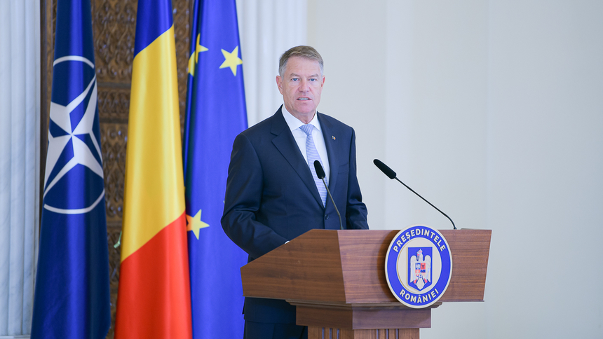 Preşedintele Klaus Iohannis îl va primi, miercuri la Cotroceni, pe omologul german Frank-Walter Steinmeier / Discuţiile vor viza şi agresiunea militară a Rusiei împotriva Ucrainei