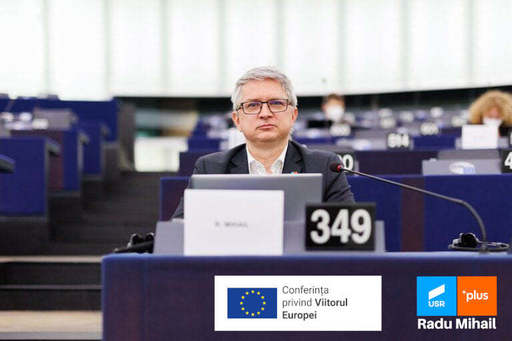 Radu Mihail (USR): Ce am văzut astăzi este o caricatură de democraţie, o Curte Constituţională în care oameni care beneficiază de specială îşi arogă dreptul să îşi continue beneficiul