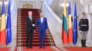 Klaus Iohannis: România şi Lituania susţin eliminarea dependenţei energetice a Uniunii / O preocupare comună este şi atenuarea impactului preţurilor ridicate la energie asupra consumatorilor 