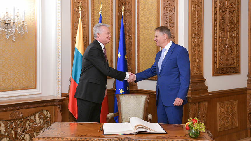 Preşedintele Lituaniei: România este un aliat de încredere al Lituaniei în cadrul NATO, şi partener important în interiorul Uniunii Europene / Am fost de acord să continuăm sprijinul acordat Ucrainei în lupta sa pentru libertate şi suveranitate