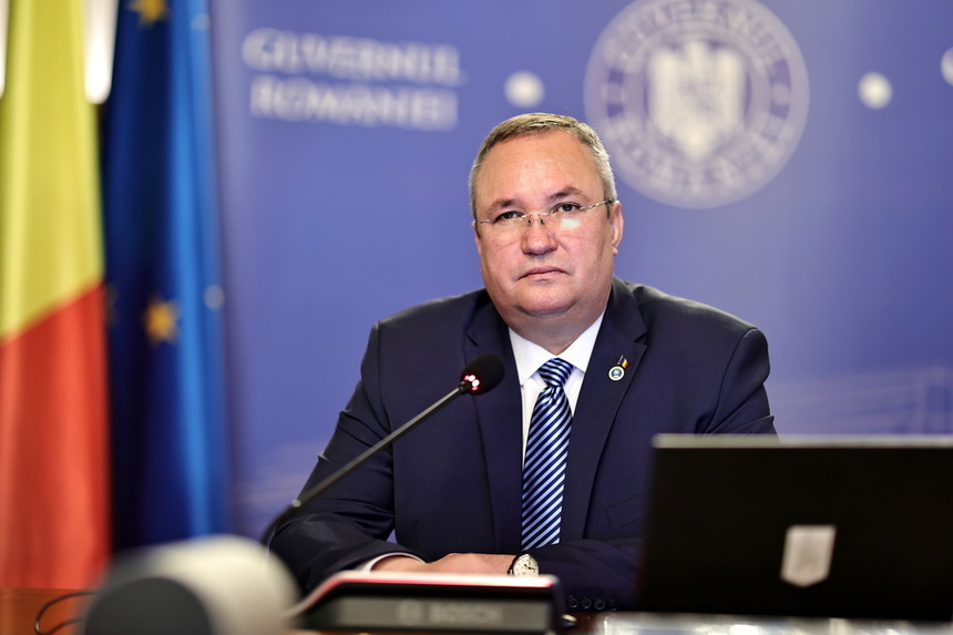 Premierul Nicolae Ciucă l-a felicitat pe preşedintele Parlamentului Republicii Moldova Igor Grosu pentru alegerea ca lider al Partidului Acţiune şi Solidaritate