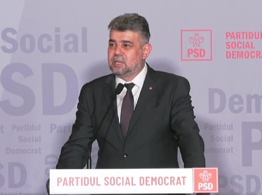 Ciolacu, despre o eventuală trimitere de armament în Ucraina: În acest moment, România nu a luat o decizie în acest sens. Încă nu este nevoie de intervenţia României de ajutor cu armament
