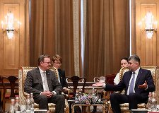 Preşedinţii Camerei Deputaţilor şi Senatului, Marcel Ciolacu şi Florin Cîţu, au discutat cu preşedintele Bundesratului Bodo Ramelow despre situaţia din Ucraina