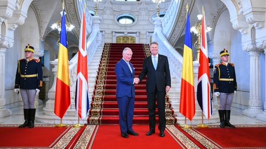 Preşedintele Klaus Iohannis îl primeşte, miercuri la Palatul Cotroceni, pe prinţul Charles