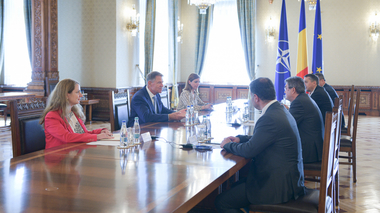 Preşedintele Klaus Iohannis a discutat cu o delegaţie a Consorţiului „Universitaria” despre modalităţile de stimulare a procesului de internaţionalizare a învăţământului superior