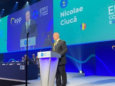 Ciucă: Atacul Rusiei împotriva Ucrainei reprezintă un război împotriva valorilor PPE, împotriva principiilor şi valorile noastre europene – libertate, democraţie, drepturi fundamentale, statul de drept