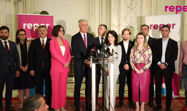 Copreşedinţii REPER au prezentat valorile noului partid: Acest partid nu este sugrumat în jurul a doi oameni, copreşedinţi / Vom fi foarte prezenţi în ţară - VIDEO