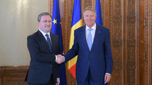 Klaus Iohannis a reiterat, la întâlnirea cu ministrul de Externe sârb, sprijinul României pentru procesul de integrare europeană a Serbiei