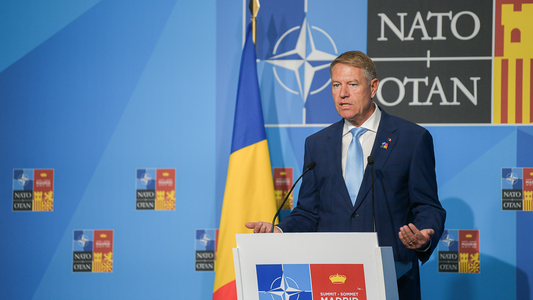 Iohannis: Vom decide împreună cum va aborda NATO problemele de securitate în următorul deceniu, cum vom aborda războiul din Ucraina, cum vom aborda flancul estic/ România are aşteptări concrete, inclusiv ca zona Mării Negre să fie declarată zonă de intere