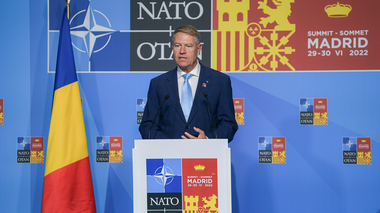 Iohannis: Nu vom avea doar forţe prealocate, adică militari care vor şti că în caz de ceva să vină în România, vom avea şi echipamente prepoziţionate
