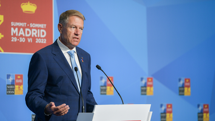 Iohannis: Criza energetică va continua / Trebuie să fim foarte conştienţi de faptul că această dependenţă masivă de gazul şi petrolul rusesc trebuie să se schimbe, însă schimbările nu se vor produce de pe o săptămână pe alta
