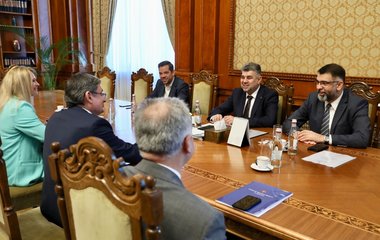Marcel Ciolacu a discutat cu preşedintele Republicii Moldova despre sprijinul pe care România e pregătită să îl ofere pentru realizarea reformelor în vederea aderării la UE