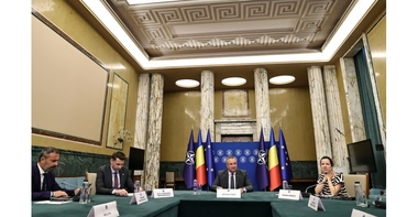 Premierul a convocat prima întâlnire a Grupului de lucru pentru asigurarea abordării integrate a finanţărilor pentru sectorul apă-canal / Ciucă: Guvernul tratează finanţarea şi dezvoltarea sectorului apei ca pe o prioritate