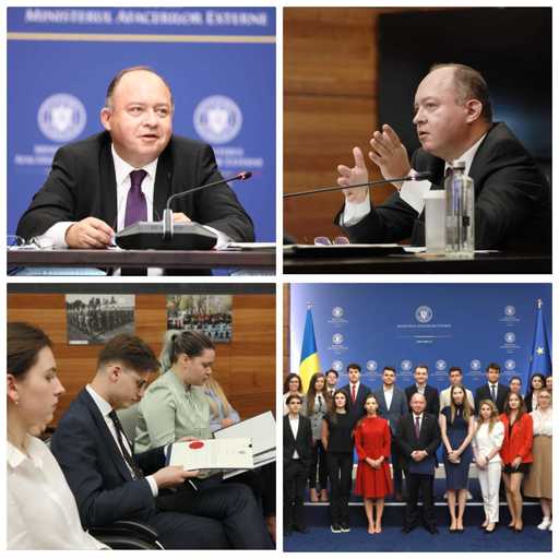 Ministrul Bogdan Aurescu a avut, joi, o discuţie despre importanţa diplomaţiei României cu stagiarii înscrişi în Programul Oficial de Internship al Guvernului