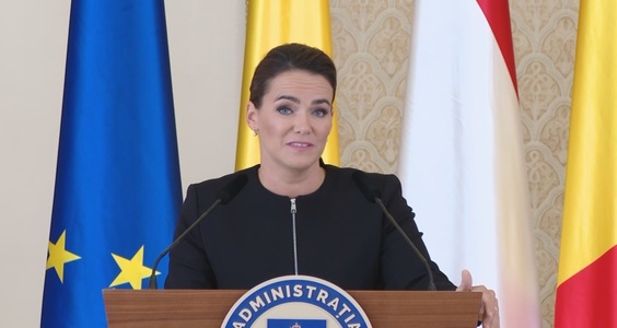 Katalin Novák: Ungaria susţine aderarea României la Spaţiul Schengen