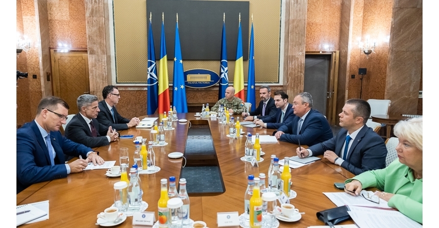 Premierul Ciucă a discutat cu delegaţia companiei Lockheed Martin despre lansarea în România a investiţiei companiei în domeniul dezvoltării-cercetării în domeniul inteligenţei artificiale