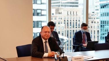 Bogdan Aurescu a vorbit, la reuniunea informală a  miniştrilor de externe din statele membre UE, despre sprijinul acordat de România în exportul de cereale din Ucraina