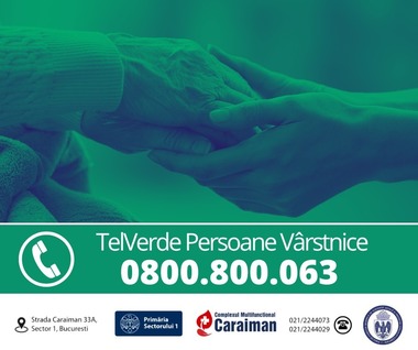 Primarul Sectorului 1, Clotilde Armand: Linia telefonică gratuită pentru seniori, 0800.800.063, este disponibilă non-stop