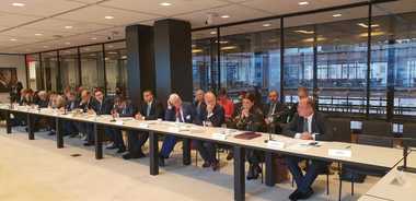 Ministrul Aurescu a evidenţiat, la reuniunea informală la nivel ministerial privind Curtea Penală Internaţională, rolul CPI în contextul războiul ilegal de agresiune al Rusiei împotriva Ucrainei