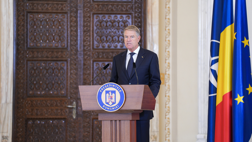 Iohannis, mesaj la Gala Camerei de Comerţ, Industrie şi Agricultură Franceze din România: Conjunctura economică actuală, caracterizată de rate record ale inflaţiei, dar şi de riscuri de securitate, trebuie gestionată cu atenţie, curaj şi hotărâre 