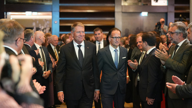 Iohannis, de Ziua Unităţii Germane: Ne aflăm într-un punct de cotitură în istoria Europei, când ne vedem din nou confruntaţi cu flagelul războiului - VIDEO