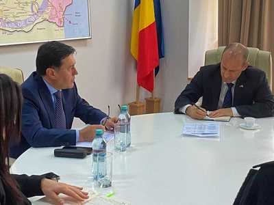 Florin Spătaru, întâlnire cu Ambasadorul Israelului în România - Cei doi au discutat despre creşterea volumului schimburilor comerciale, amplificarea prezenţei investiţionale israeliene în România şi generarea de noi proiecte de cooperare 