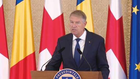 Klaus Iohannis: România va rămâne unul dintre cei mai fermi susţinători ai aspiraţiilor Georgiei de integrare europeană şi euroatlantică