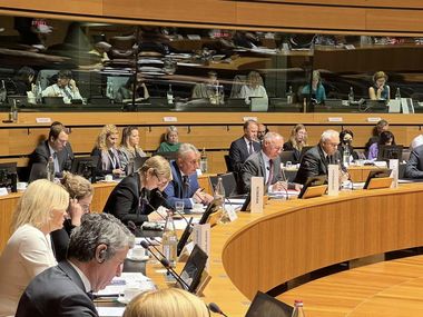 Bode: Sunt încrezător că raportul elaborat în urma exerciţiului voluntar de evaluare Schengen derulat recent va fi unul pozitiv. România îndeplineşte toate condiţiile pentru a fi membru Schengen cu drepturi depline, iar situaţia actuală e nedreaptă