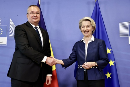 Nicolae Ciucă a discutat cu Ursula von der Leyen: Guvernul României apreciază susţinerea Comisiei Europene pentru extinderea Spaţiului Schengen / Romania va insista asupra jaloanelor legate de pensii, inclusiv pe înlocuirea plafonului de 9.4% din PIB