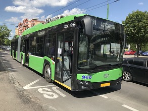 Nicuşor Dan anunţă că doar SOLARIS BUS & COACH a depus ofertă în cadrul licitaţiei pentru achiziţia a o sută de troleibuze  