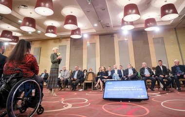Raluca Turcan: Consider că avem şanse reale la câştigarea Primăriei Sibiu / Municipalitatea este condusă, încă din 2000, de reprezentanţi ai FDGR