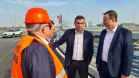 Sorin Grindeanu: Deschiderea circulaţiei pe pasajul suprateran de la Domneşti va avea loc la sfârşitul acestei săptămâni!