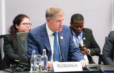 Klaus Iohannis, discuţii despre răspunsul la dezastre naturale şi sistemele de avertizare, la panelul „Schimbărilor climatice şi sustenabilitatea comunităţilor vulnerabile” de la Sharm El-Sheikh