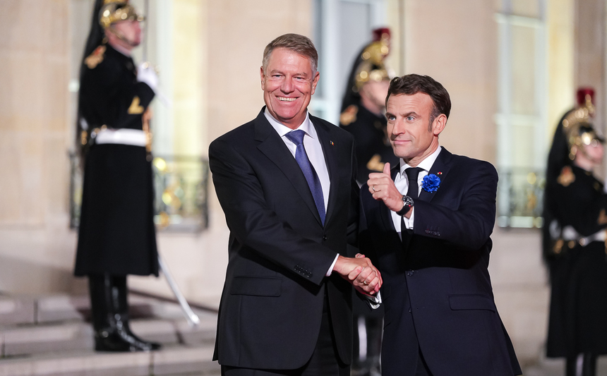 UPDATE - Iohannis: Am avut o întrevedere foarte bună cu preşedintele Macron. Franţa este un susţinător al aderării ţării noastre la Spaţiul Schengen/ România este pregătită să adere, o confirmă şi rezultatele pozitive ale misiunii recente de evaluare