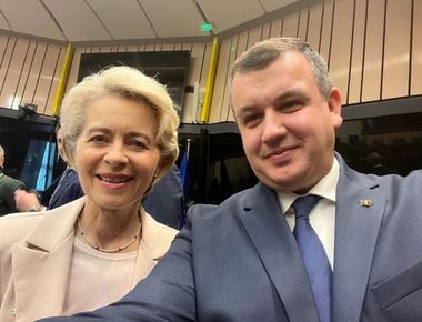 Liderul PMP, Eugen Tomac, mic dejun de lucru cu Preşedinta Comisiei Europene, Ursula von der Leyen: Mi-a comunicat că subiectul aderării României la spaţiul Schengen va fi discutat, astăzi, la Strasbourg, în şedinţa Colegiului Comisarilor